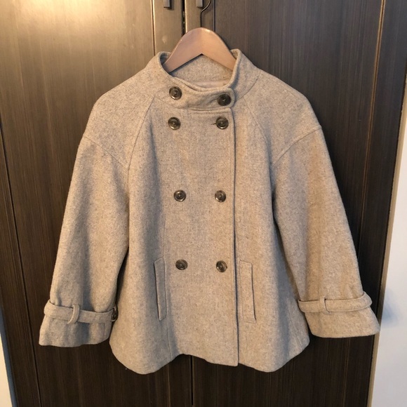 Gap Women’s Grey Medium Wool Coat - Picture 2 of 14